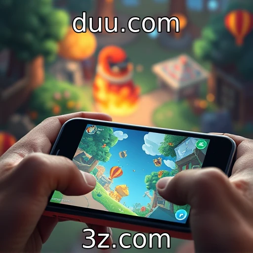 Crescimento do mercado de jogos móveis em destaque